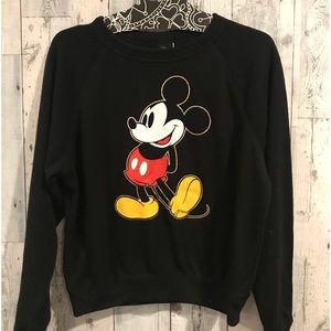 Black Mickey Mouse sweatshirt